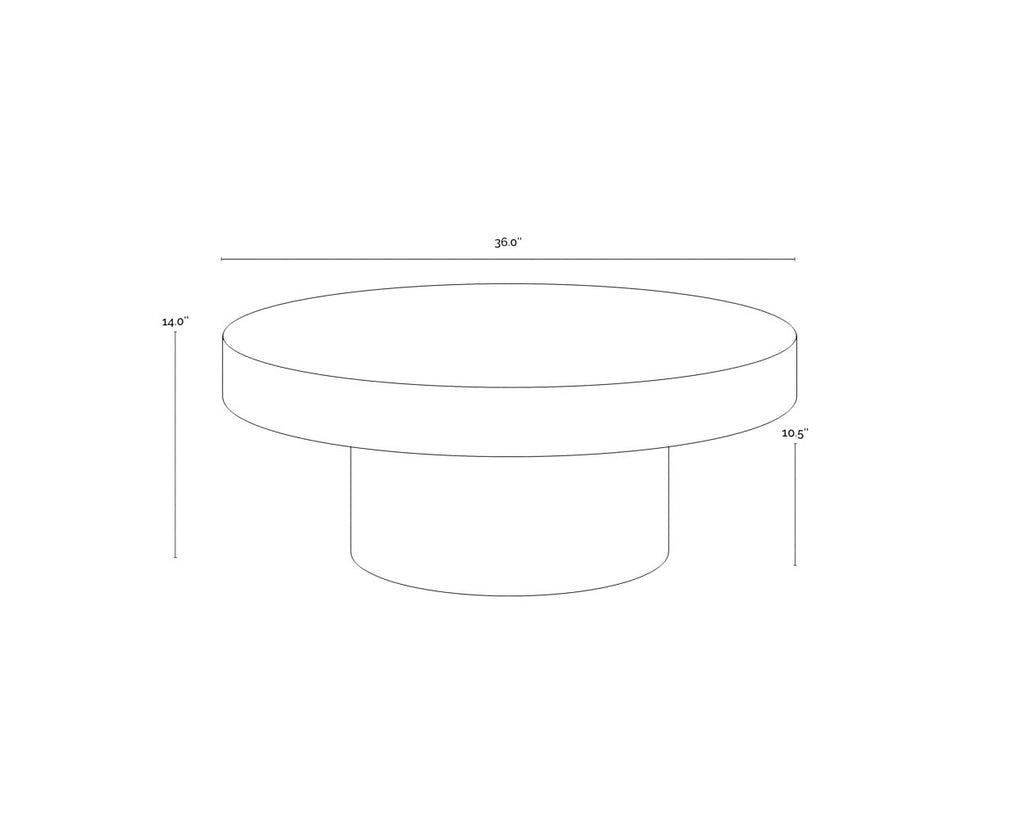 Brando Coffee Table - Black