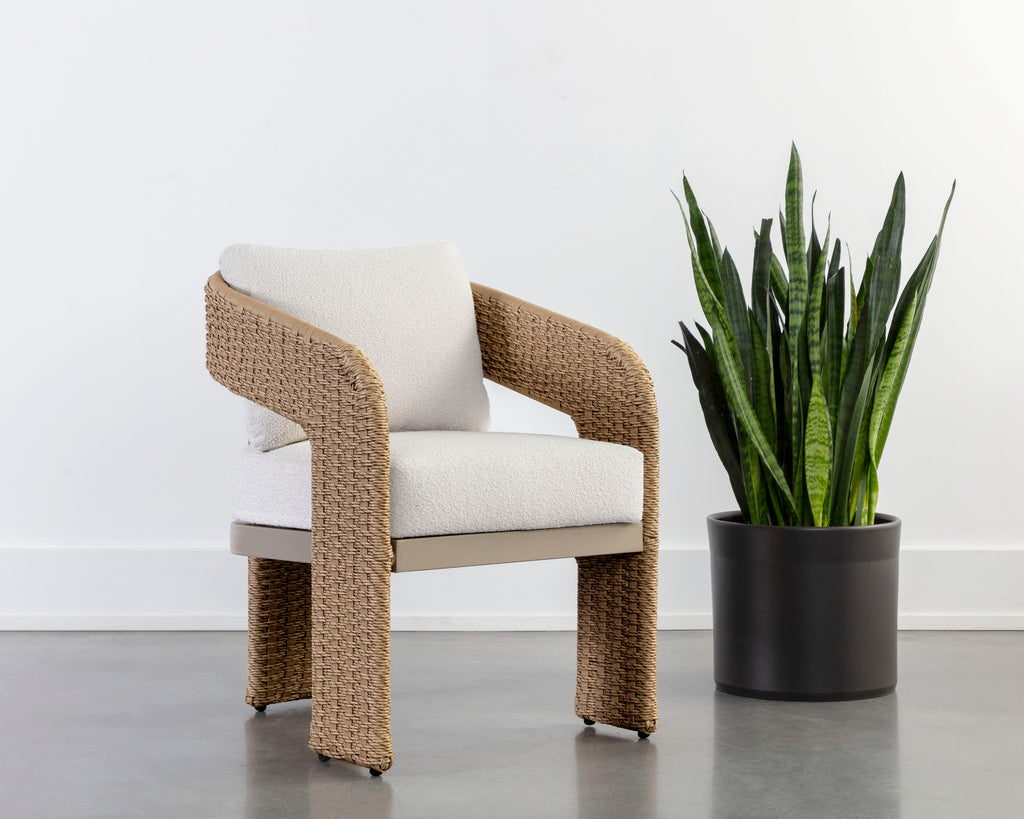 Pylos Dining Armchair - Natural - Louis Cream