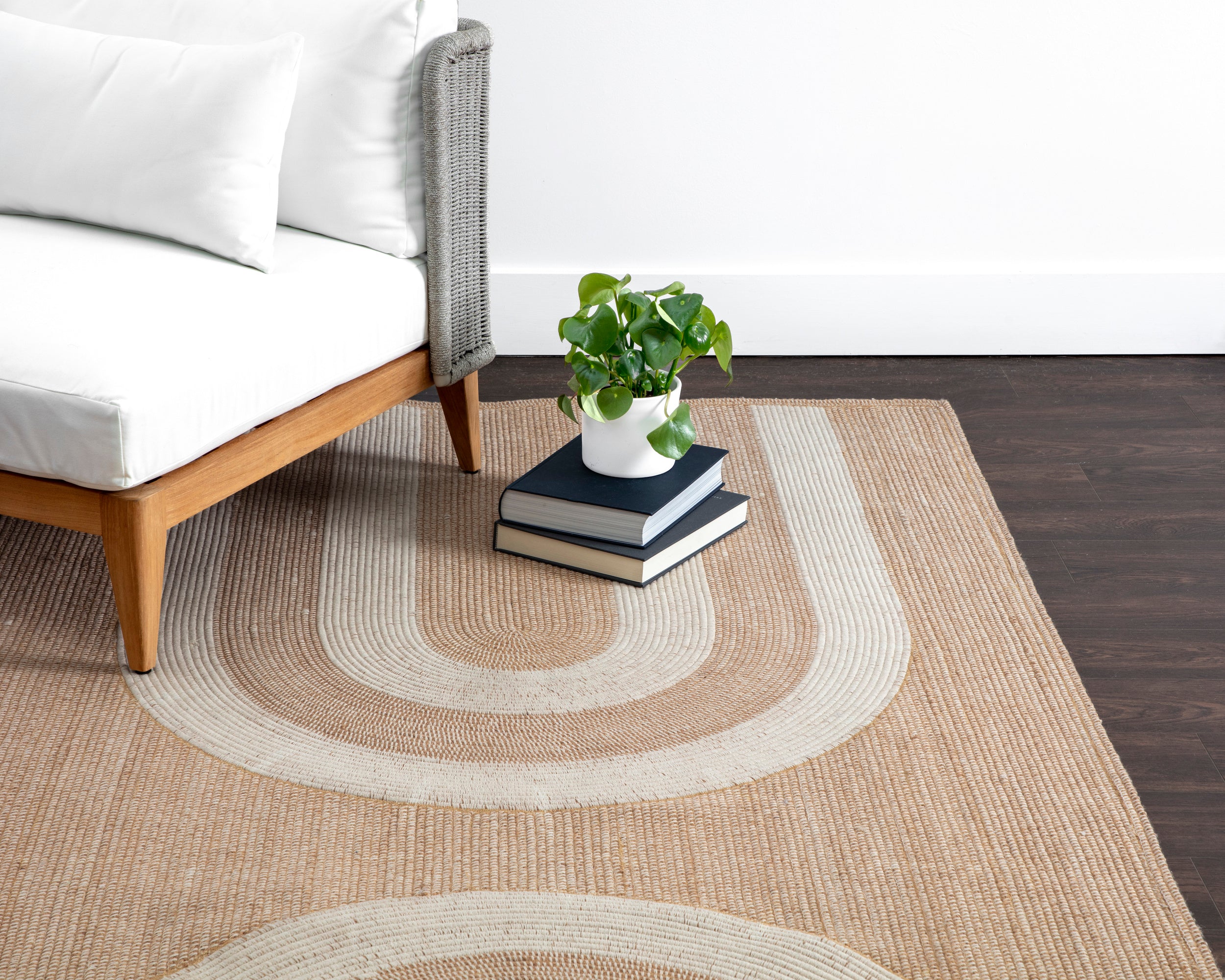 Derby Hand-Woven Rug - Sand / Cream - 10' X 14'