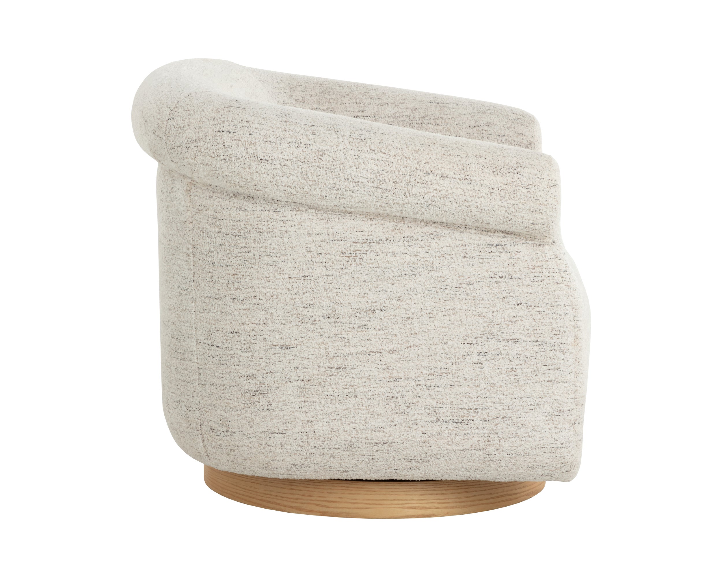 Libby Swivel Lounge Chair - Hailey Moon