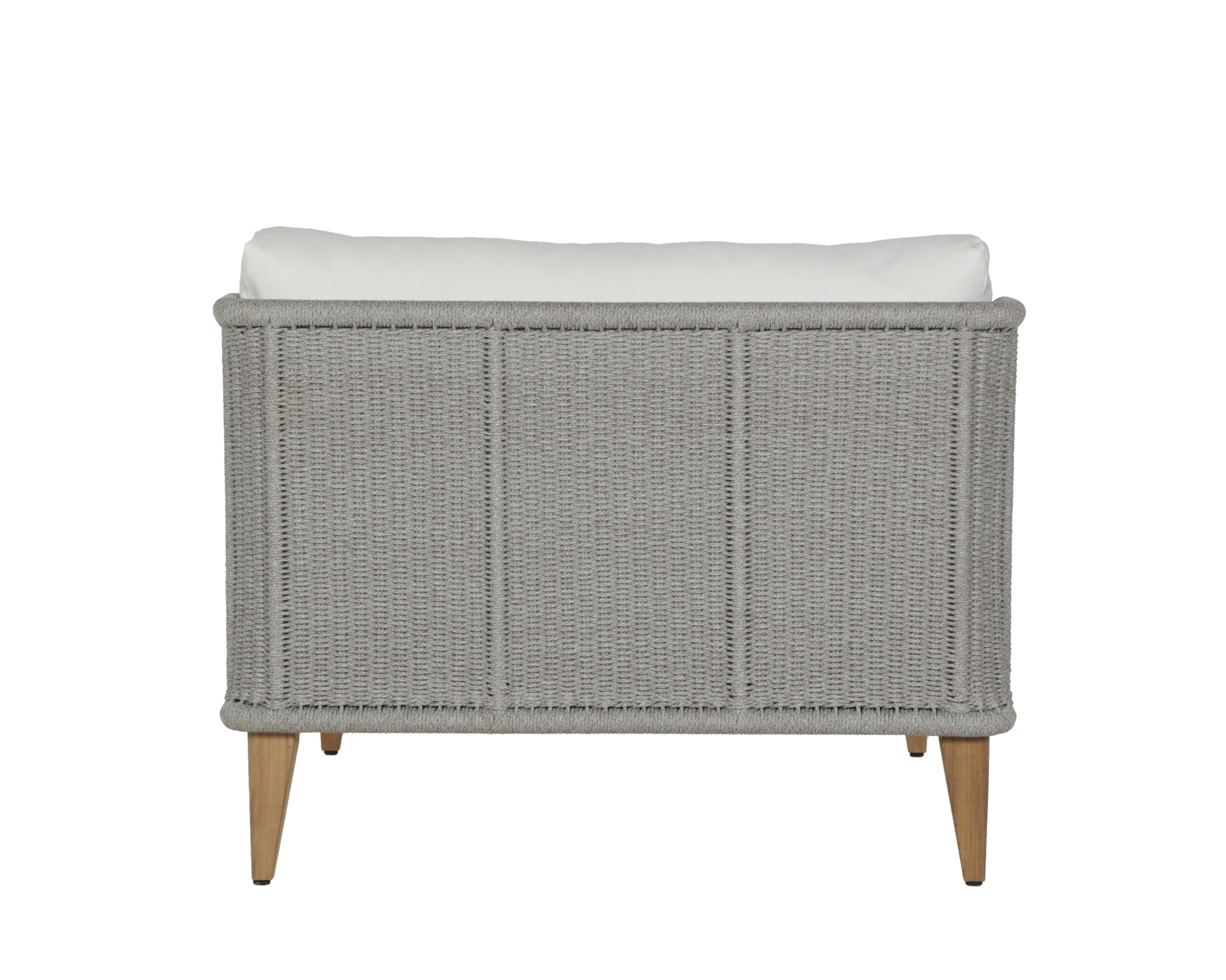 Ibiza Armless Chair - Natural - Stinson White