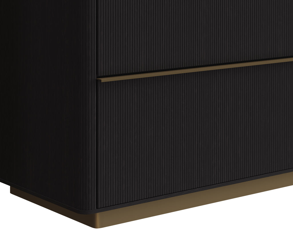 Kalla Dresser - Charcoal