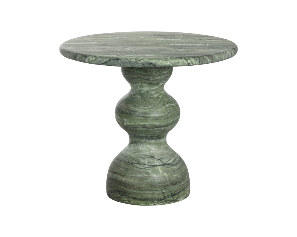 Raul Bistro Table - Marble Look - Sage - 34"