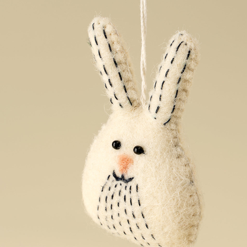Bunny Stitch Felt Ornament