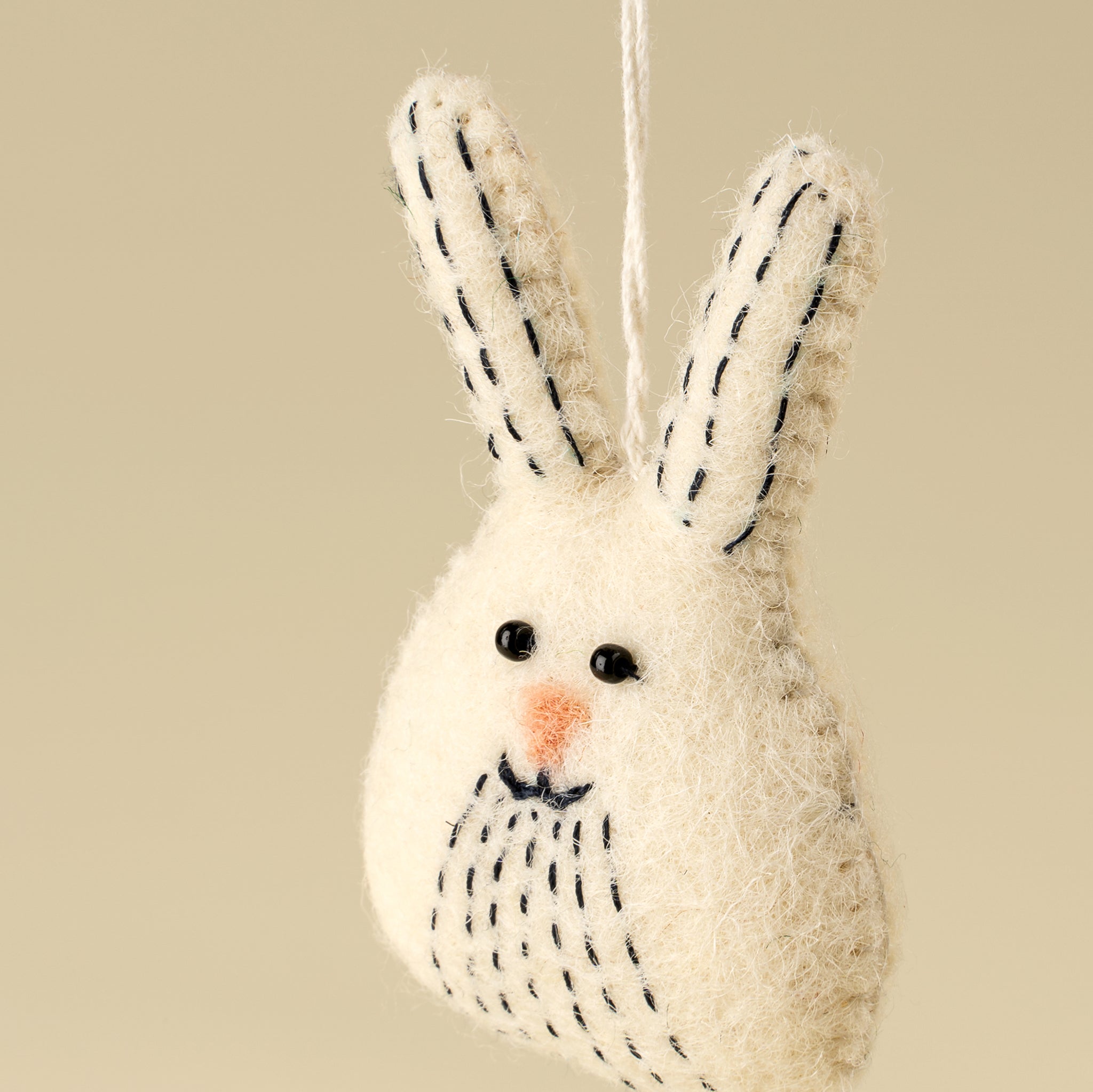 Bunny Stitch Felt Ornament