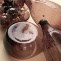 Recycled Vintage Seedpod Ornament, Plum