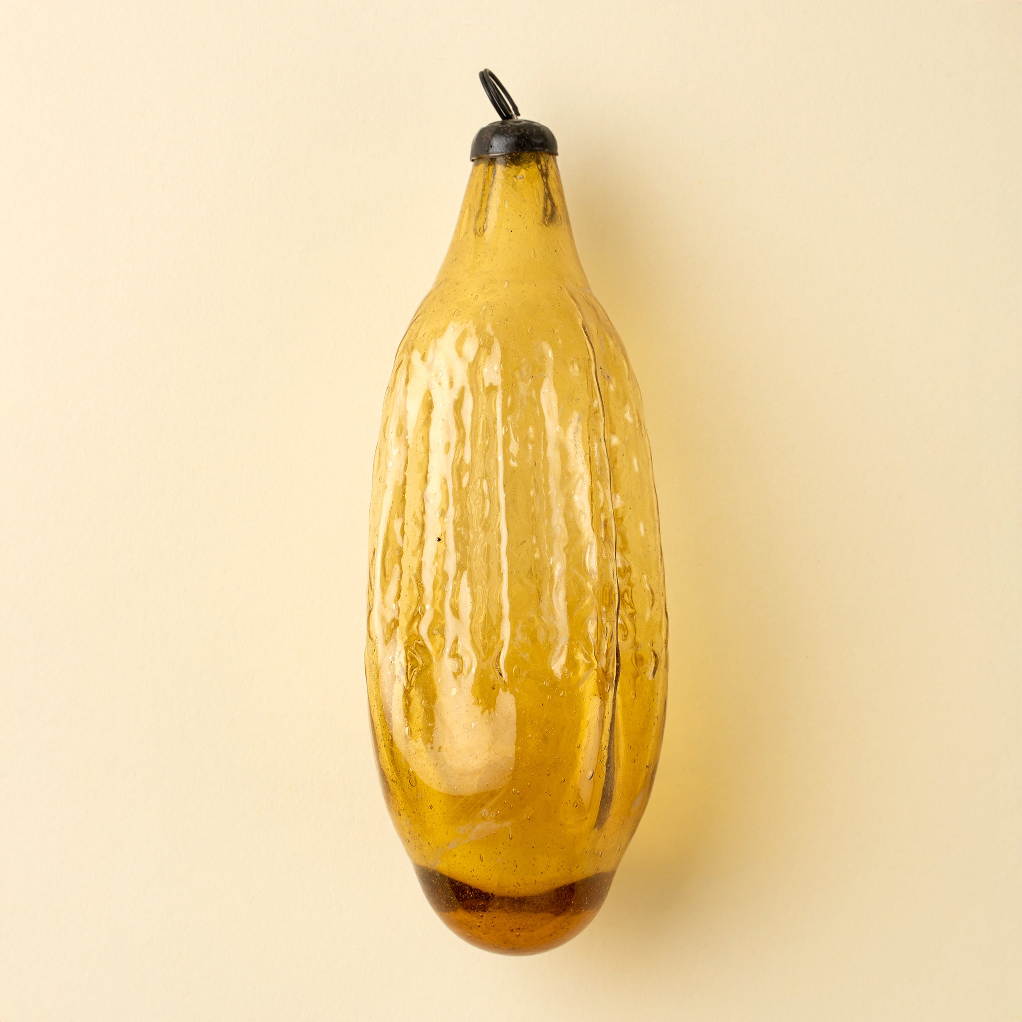 Recycled Vintage Seedpod Ornament, Gold