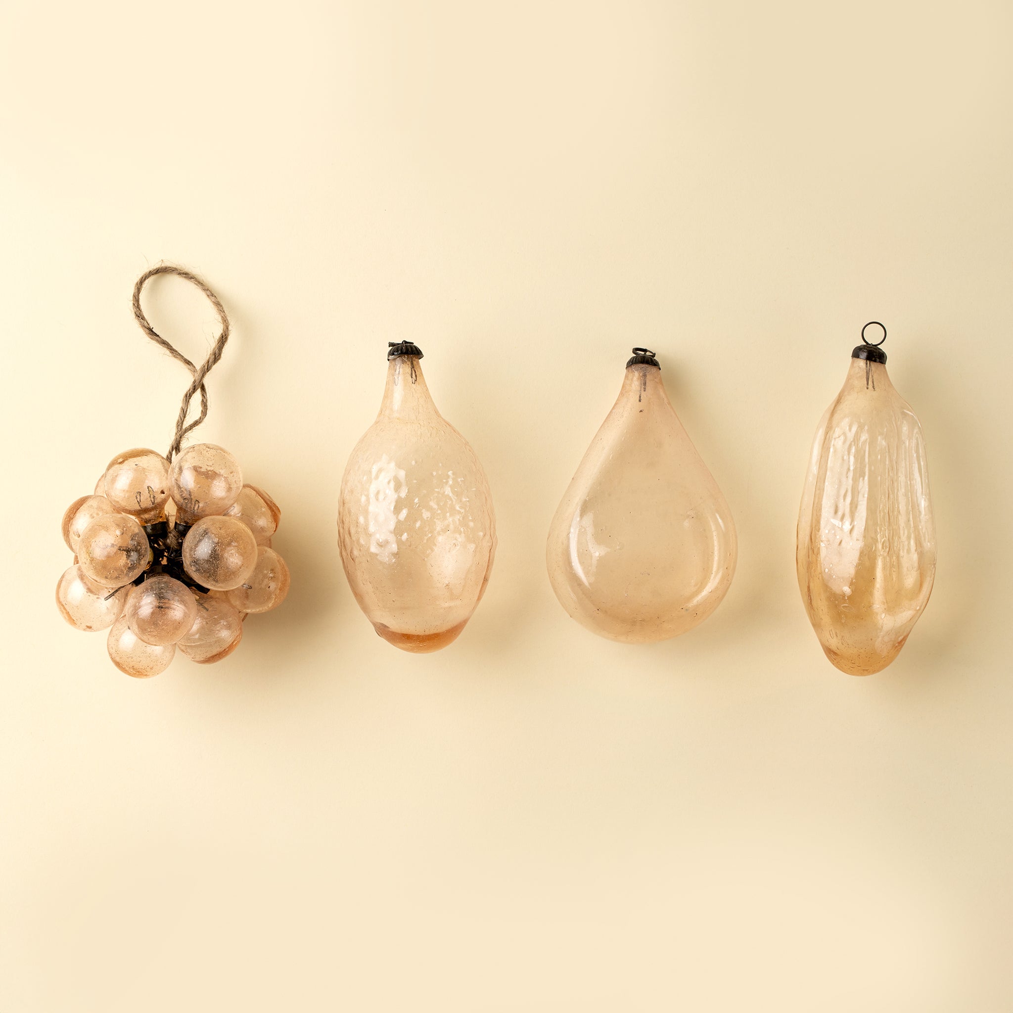 Recycled Vintage Seedpod Ornament, Pink