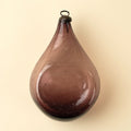 Recycled Vintage Pear Ornament, Plum