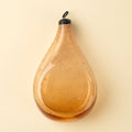 Recycled Vintage Pear Ornament, Peach