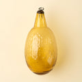 Recycled Vintage Lemon Ornament, Gold