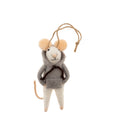 Hoodie Hayden Mouse Holiday Ornament