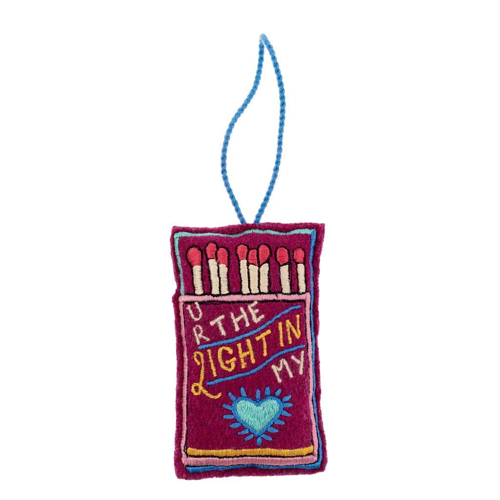 Light in My Heart Embroidered Decoration