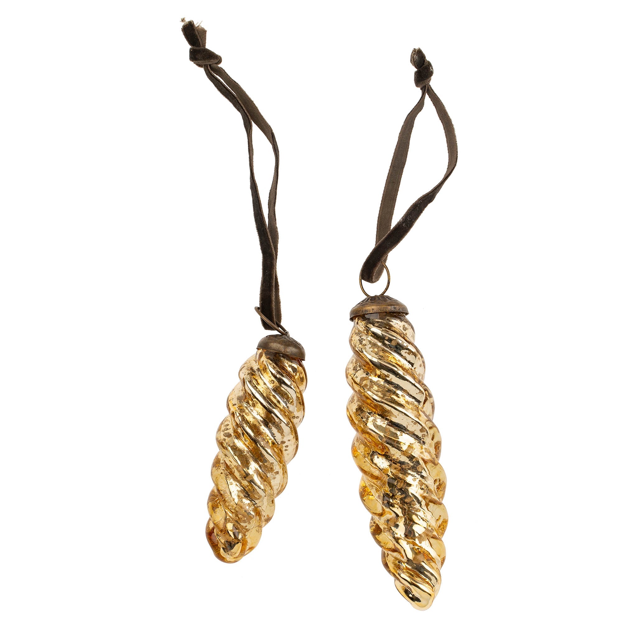 Icicle Ornament S, Gold