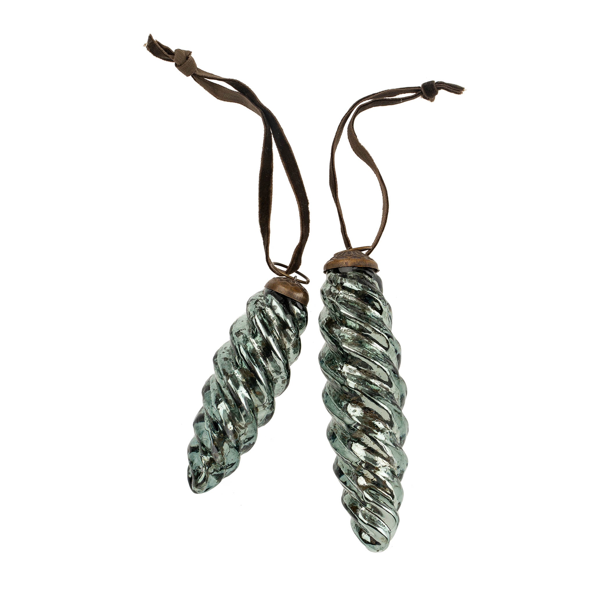 Icicle Ornament L, Teal