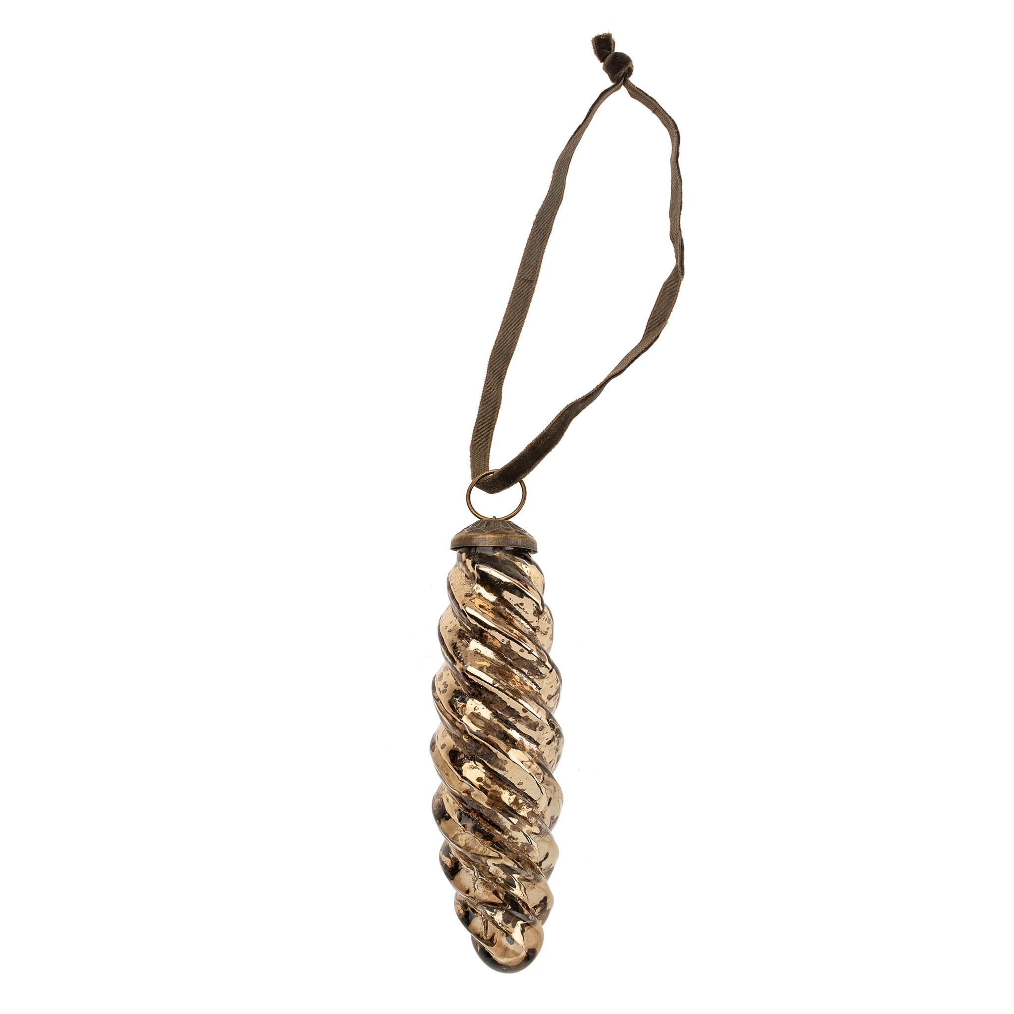 Icicle Ornament L, Smoke