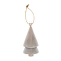 Wooden Tree Ornament, White