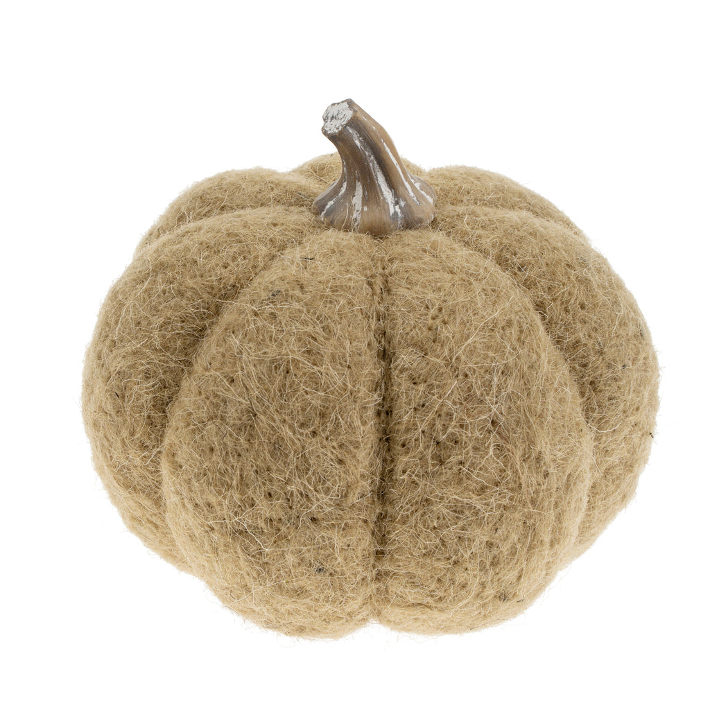 Felt Pumpkin L, Moss