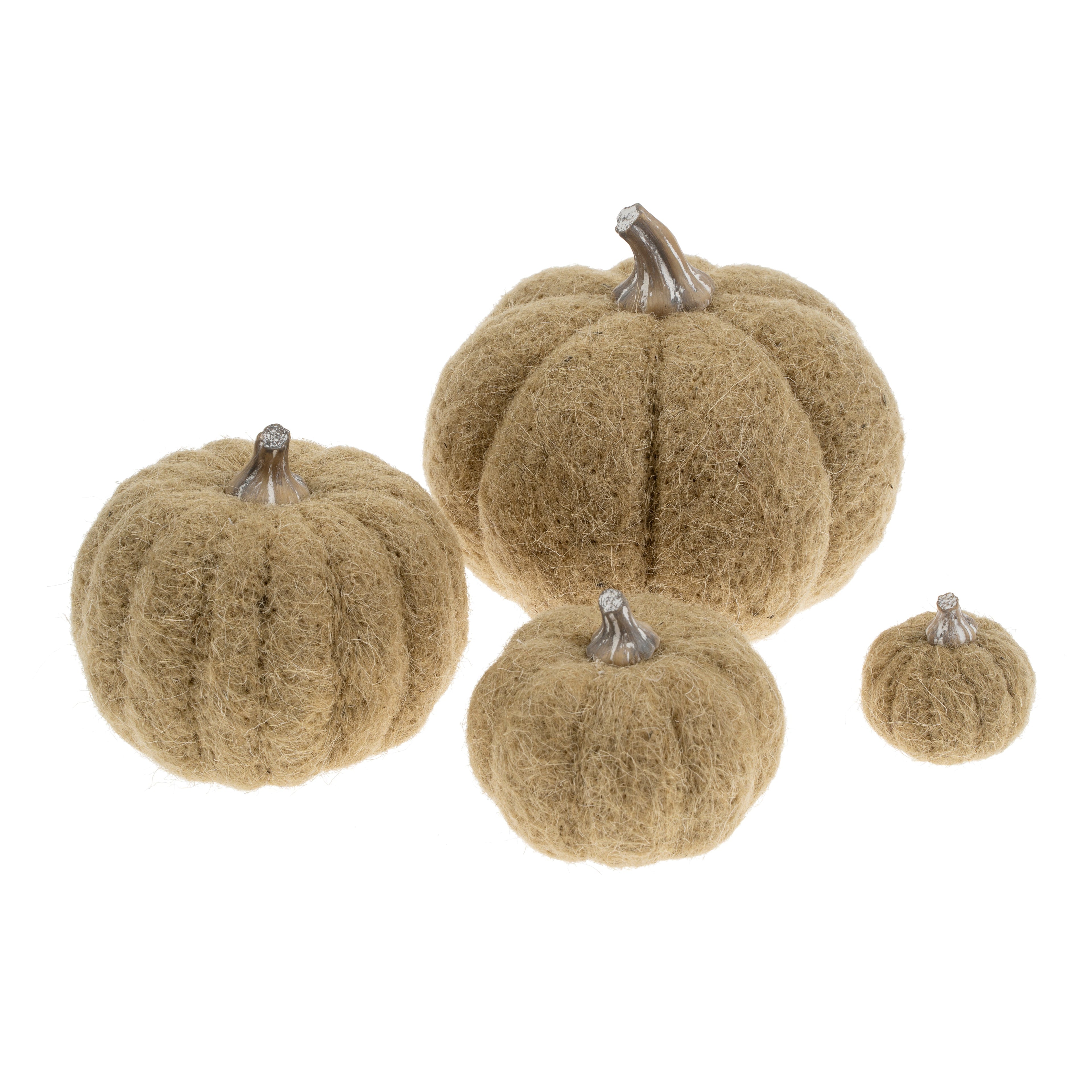 Felt Pumpkin L, Moss