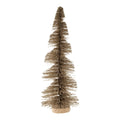 Swirl Bottle Brush Tree L, Champagne Sparkle