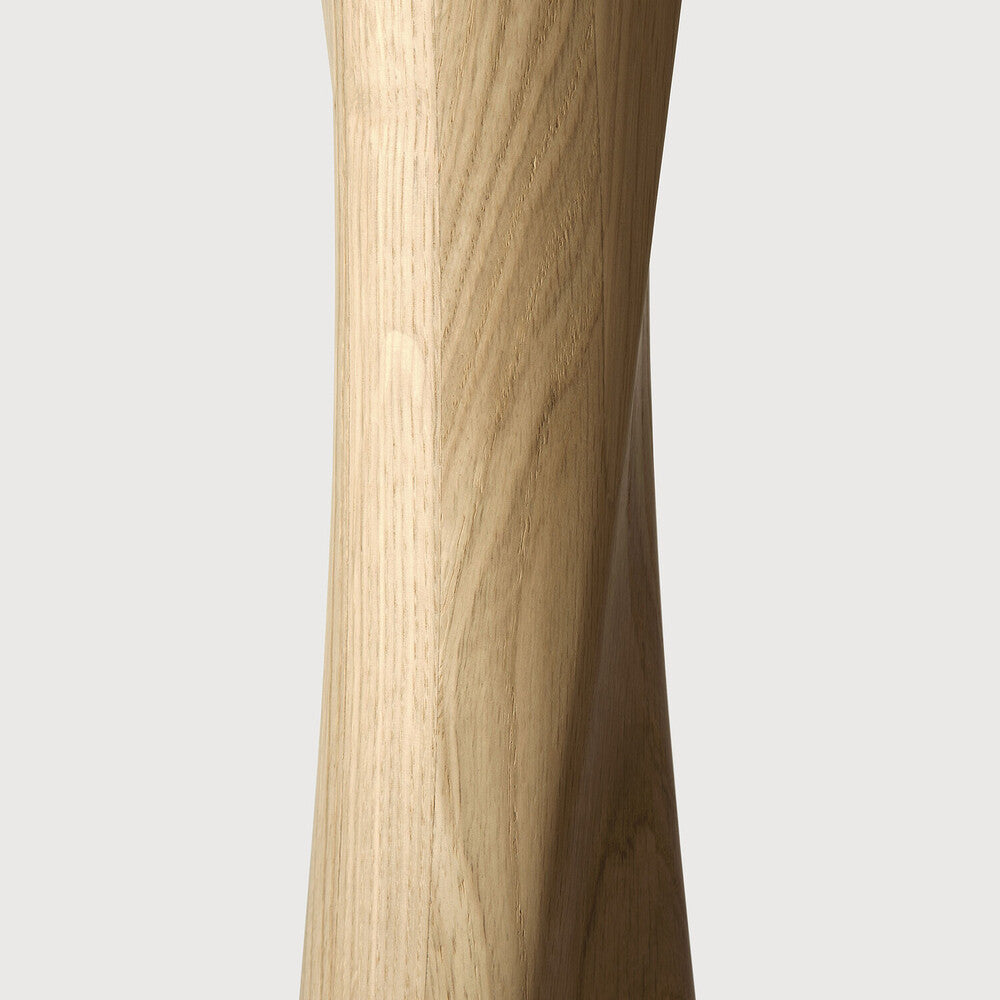 Torsion Dining Table | Varnished Oak | Round | 50" X 50"
