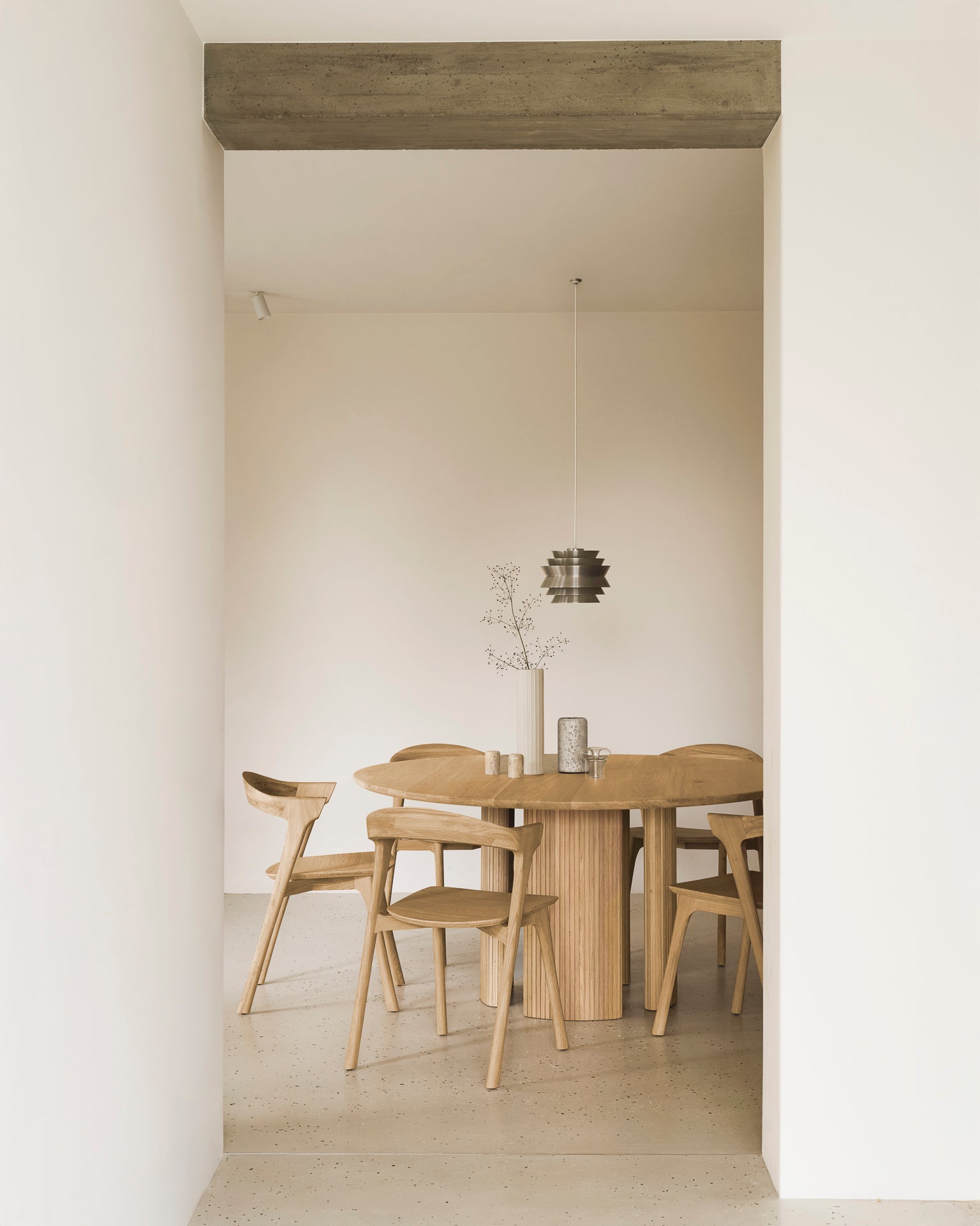 Roller Max Dining Table | Oak | Round