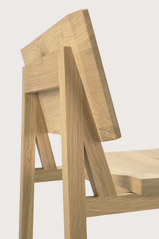 N4 Bar Stool | Varnished Oak