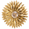 Broche 11'' Antique Gold Sconce