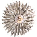 Broche 11'' Antique Silver Sconce