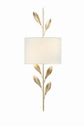 Broche 8.5'' Antique Gold Sconce