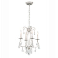 Ashton 16'' Hand Cut Crystal Olde Silver Chandelier