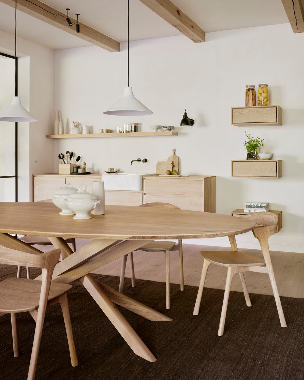 Mikado Dining Table | Oak | Oval