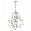 Ashton 25.5'' Swarovski Strass Crystal Olde Silver Chandelier