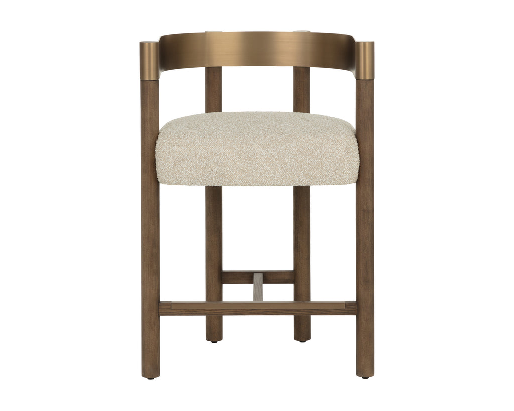 Manolo Counter Stool - Santa Cruz Oatmeal