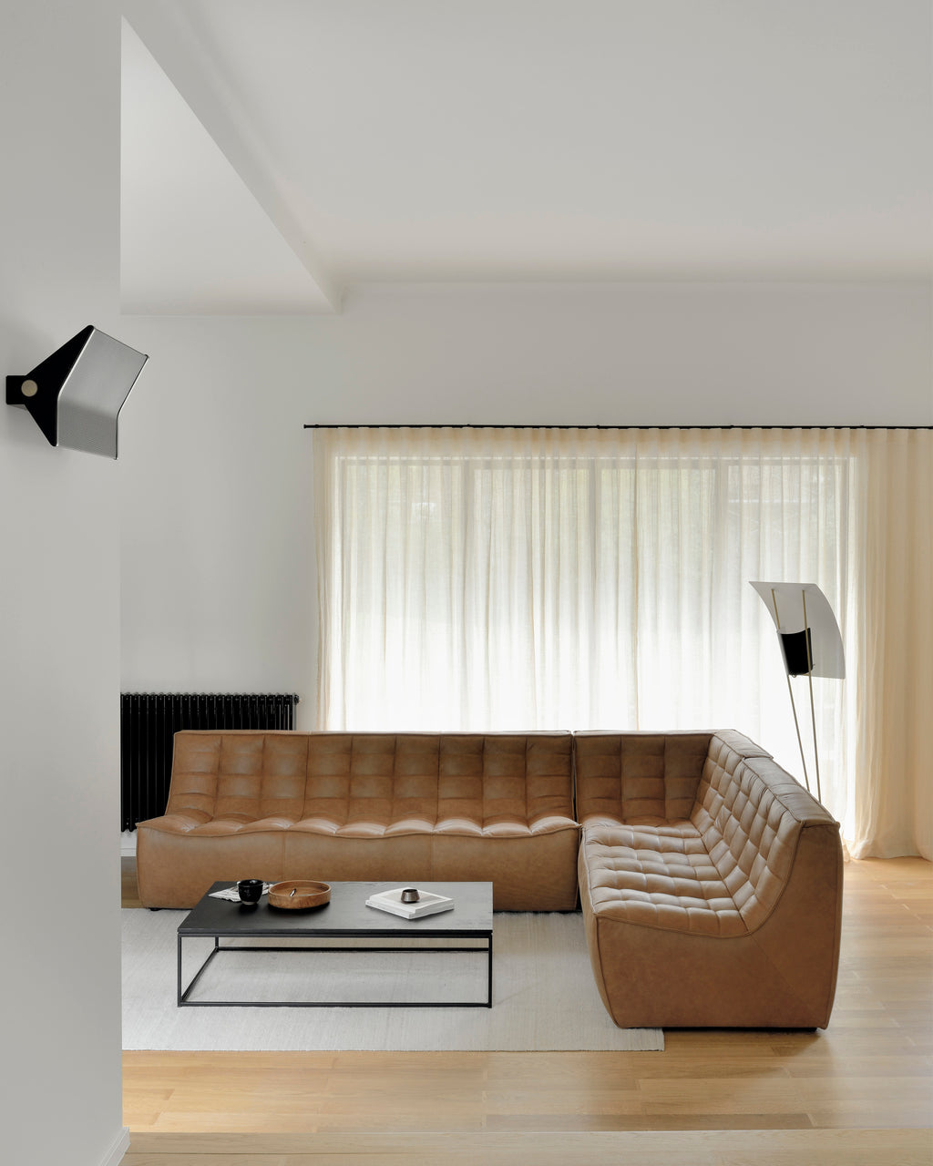N701 Modular Sofa | Old Saddle Leather | 3 Seater