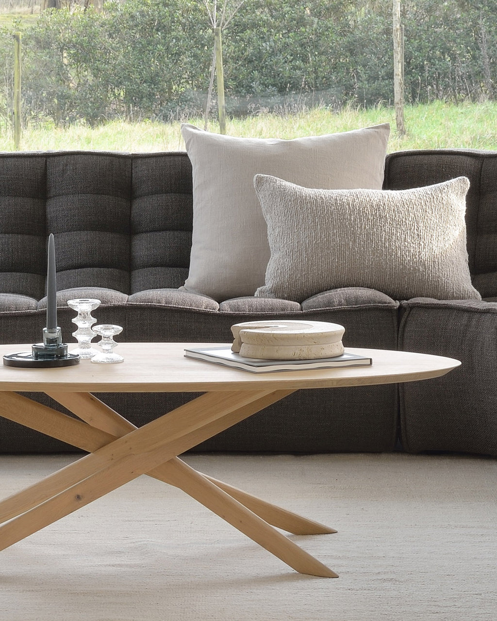 Mikado Coffee Table | Oak | Oval