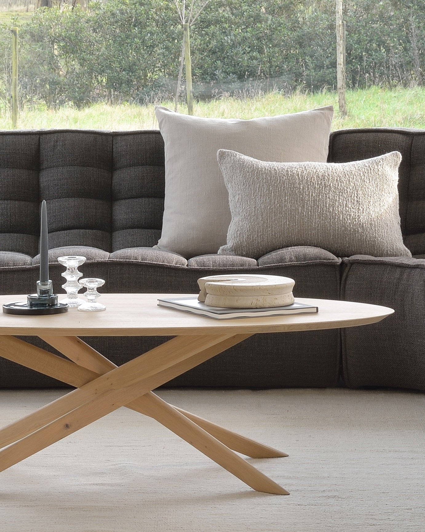 Mikado Coffee Table | Oak | Oval