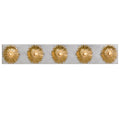 Broche 31'' Antique Gold + Antique Silver Bathroom Vanity