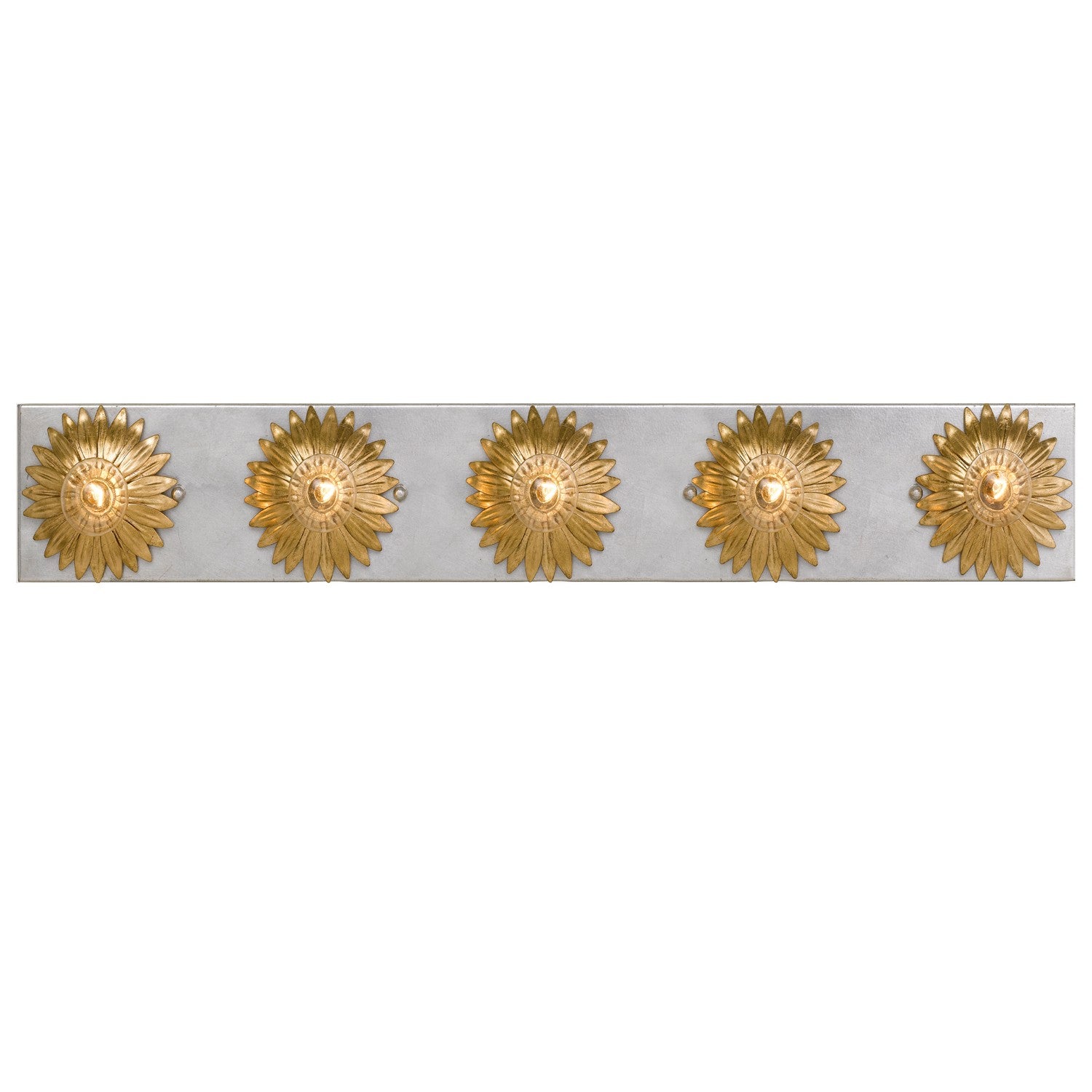 Broche 31'' Antique Gold + Antique Silver Bathroom Vanity