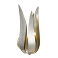 Broche 8'' Antique Silver Sconce