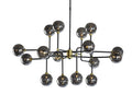 Deimos Chandelier - Large - Smoke Grey