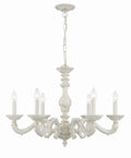 Paris Market 28'' Antique White Chandelier