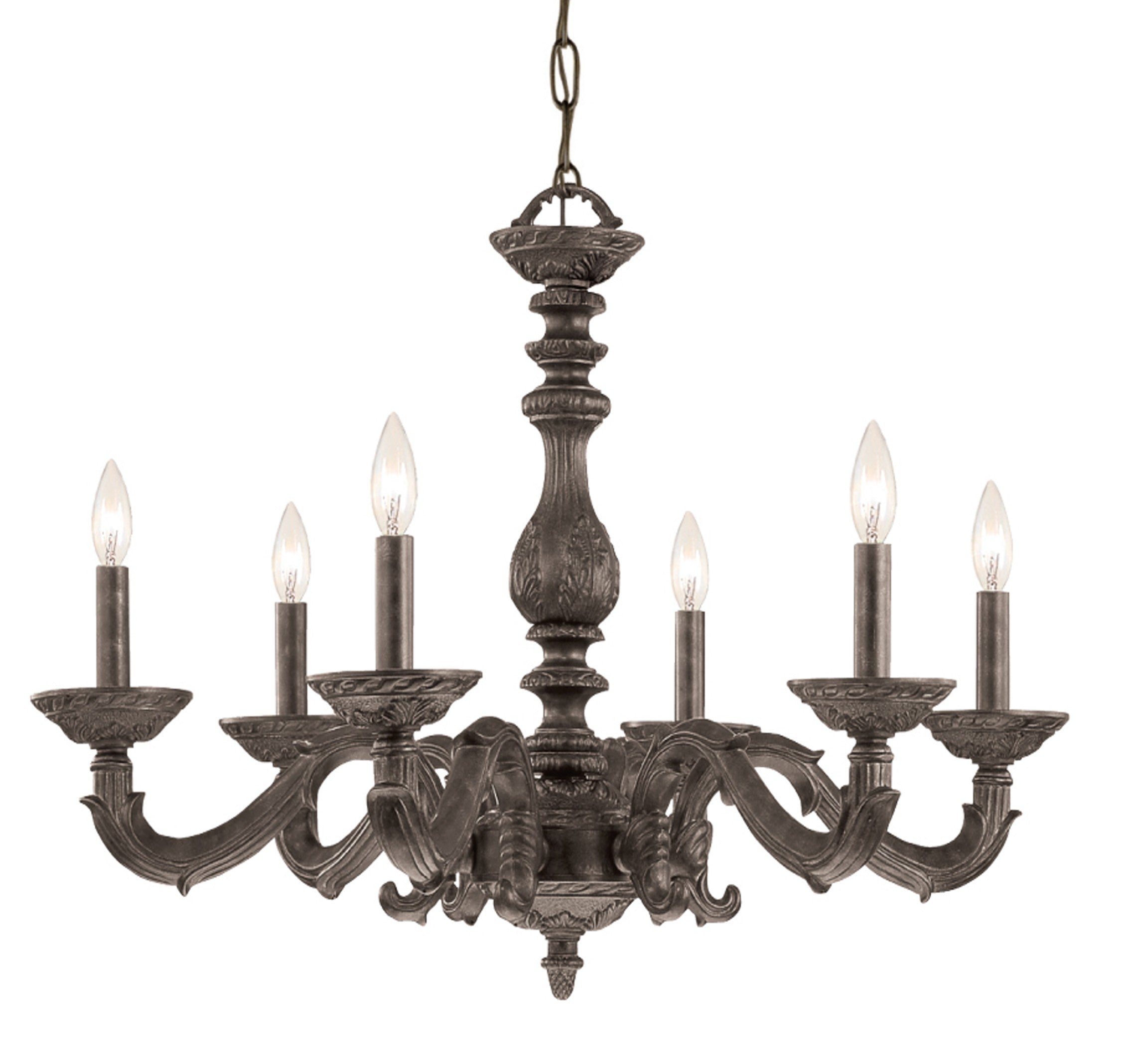 Paris Market 28'' Venetian Bronze Chandelier