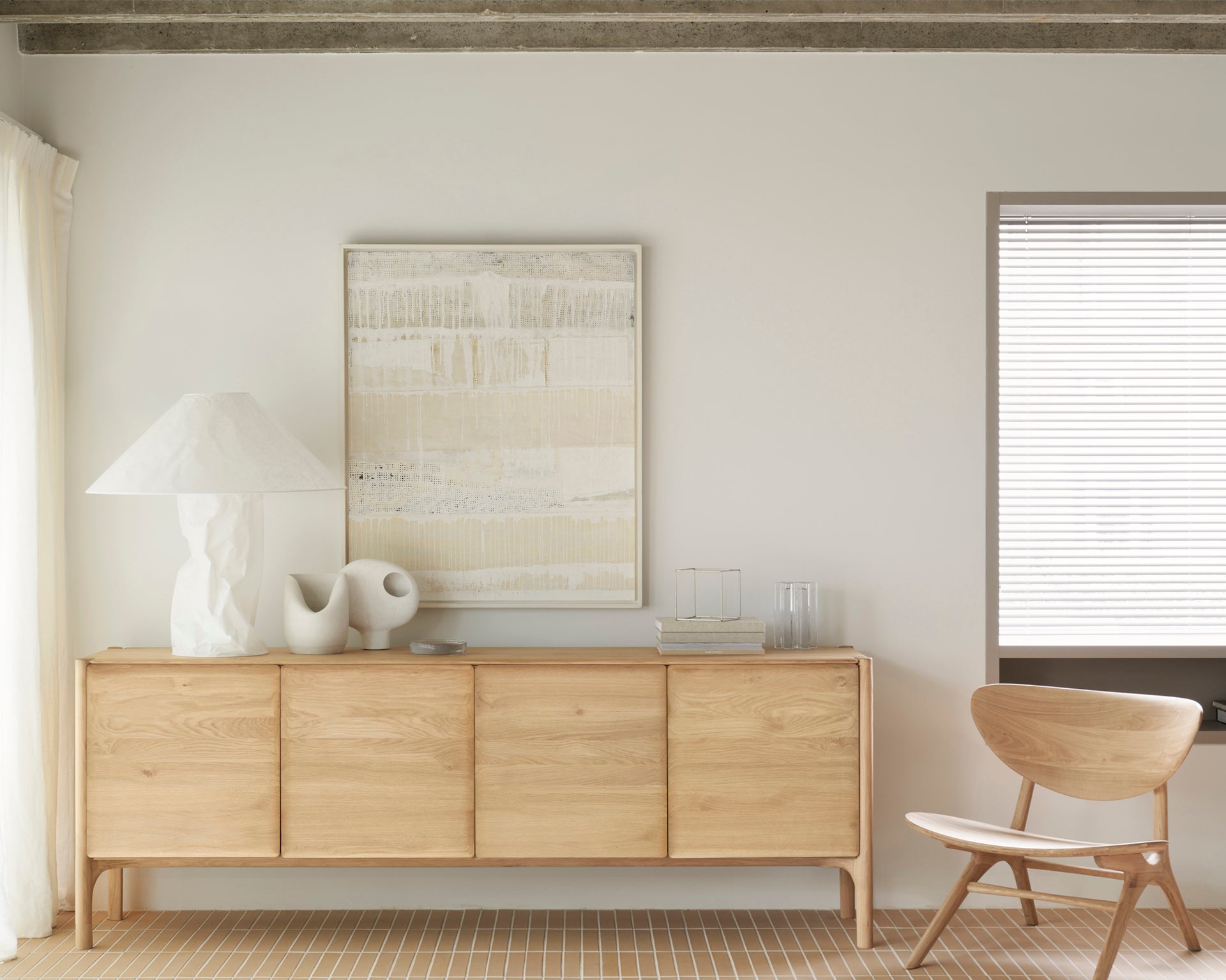 Pi Sideboard | Oak | 4 Doors