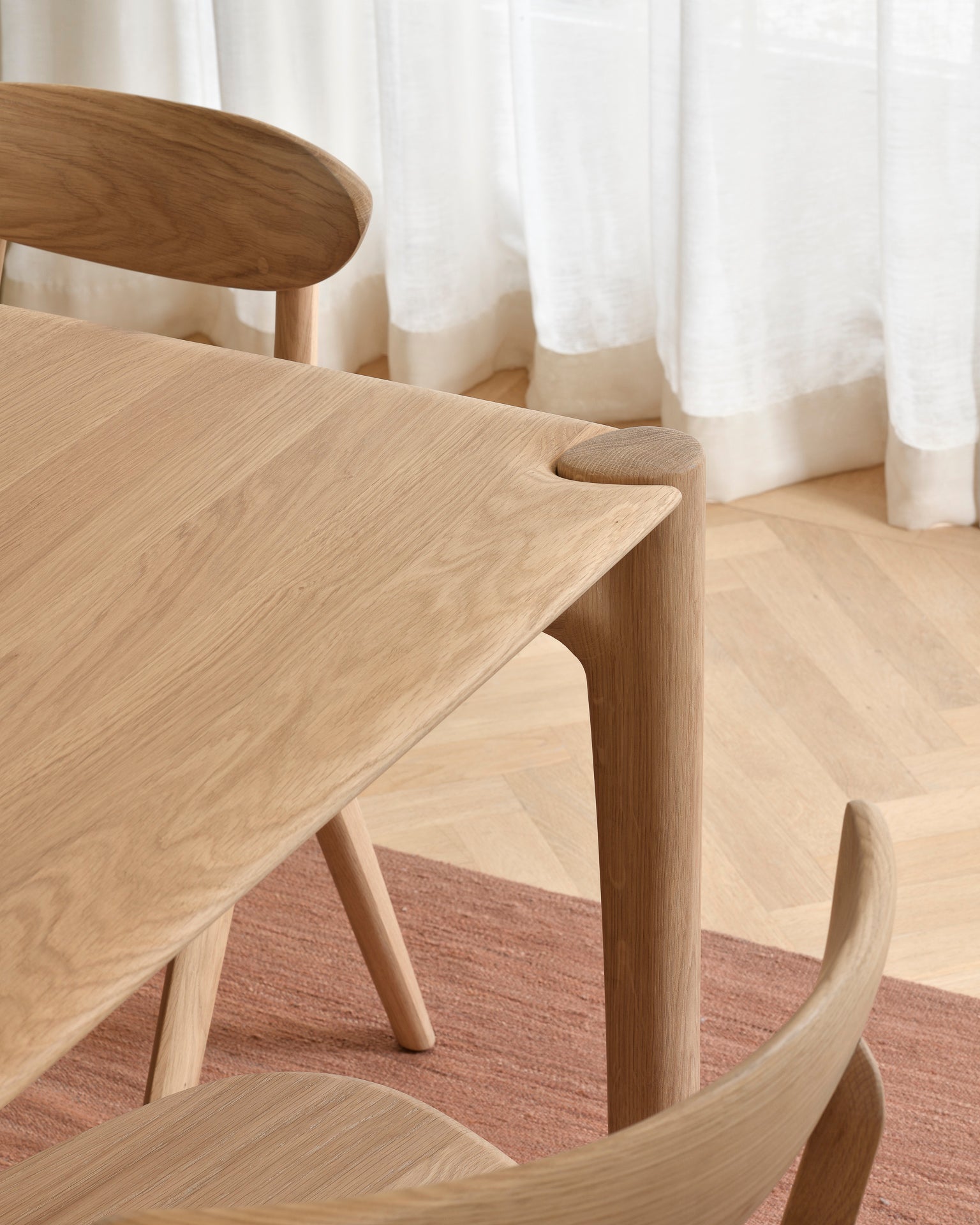 Pi Dining Table | Oak | Rectangular | 87" X 37"