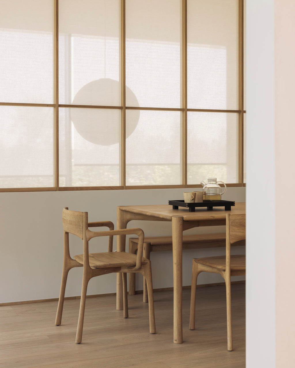 Pi Dining Chair | Oak | With Arms