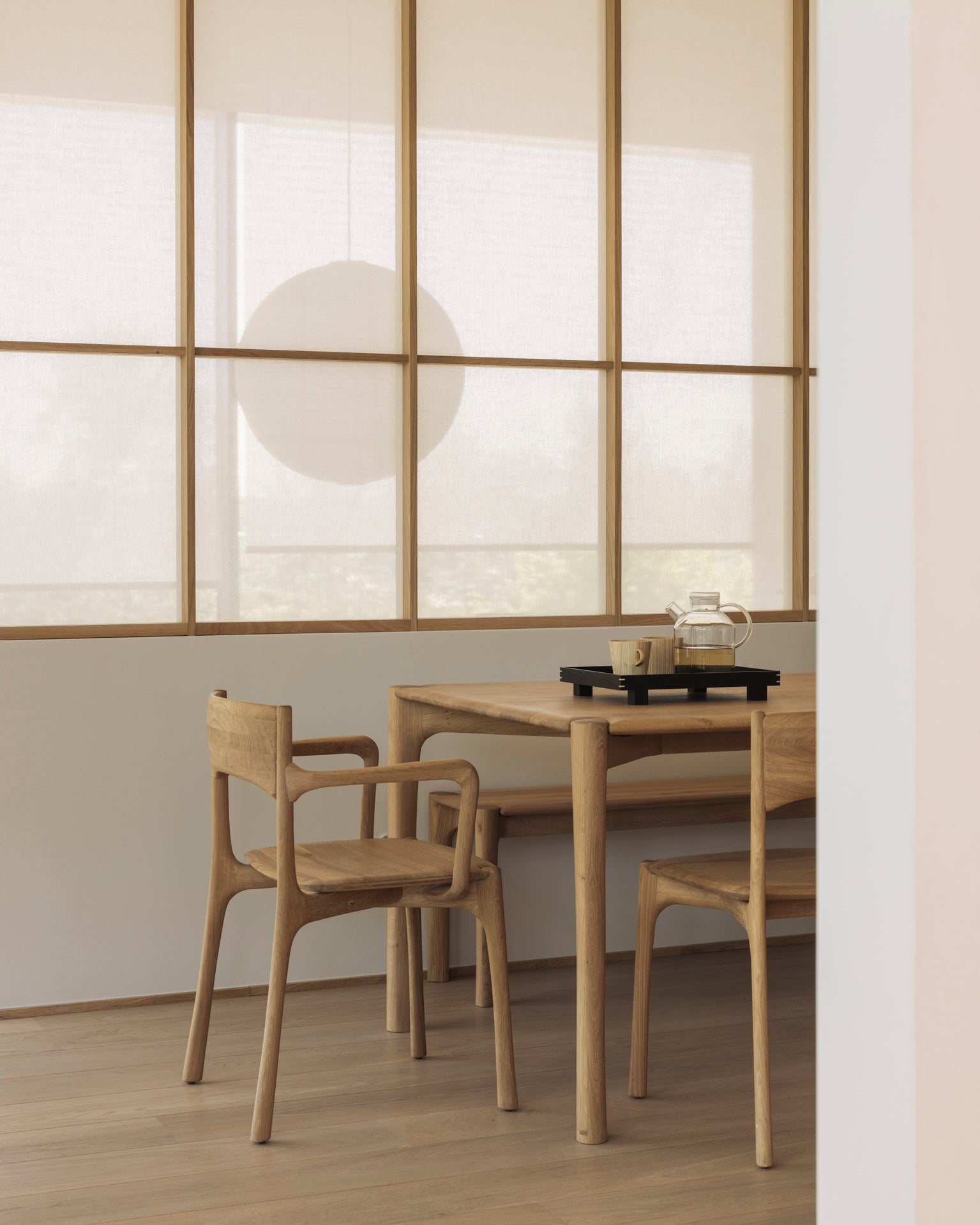 Pi Dining Chair | Oak | With Arms