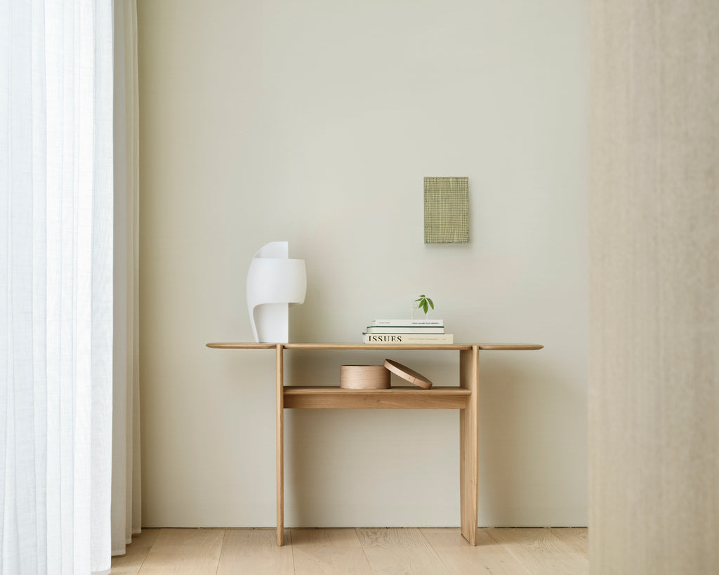 Pi Console | Oak | 2 Legs