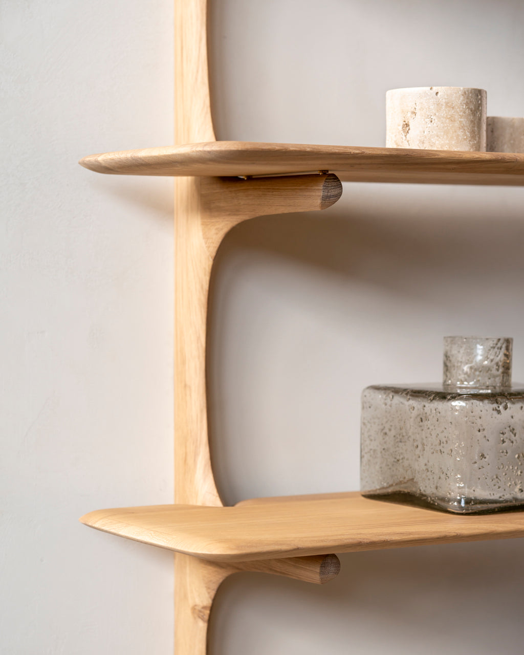 Pi Wall Shelf | Oak | 3 Shelves