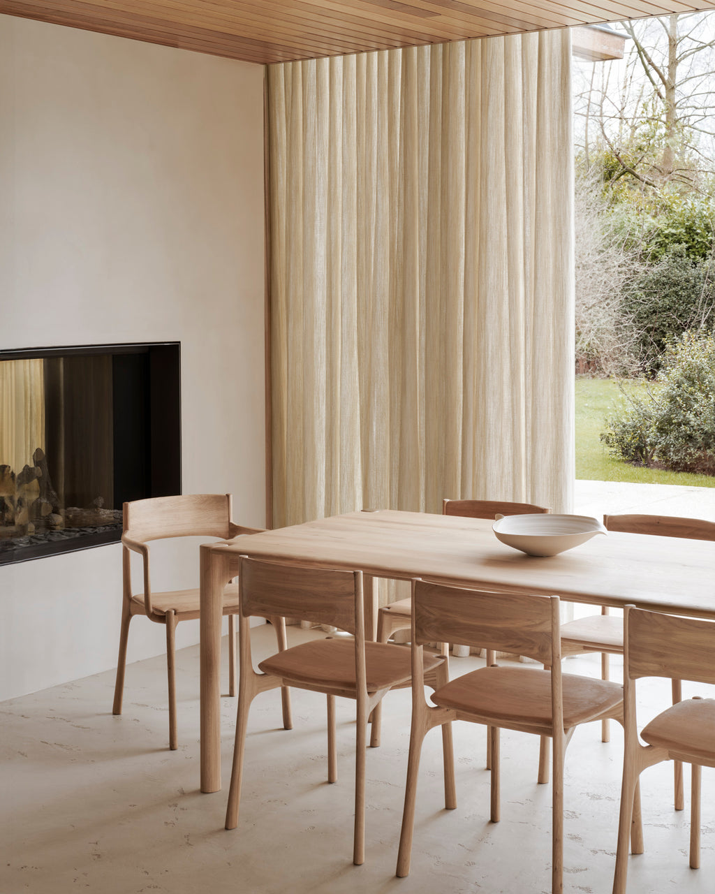 Pi Dining Table | Oak | Rectangular | 87" X 37"